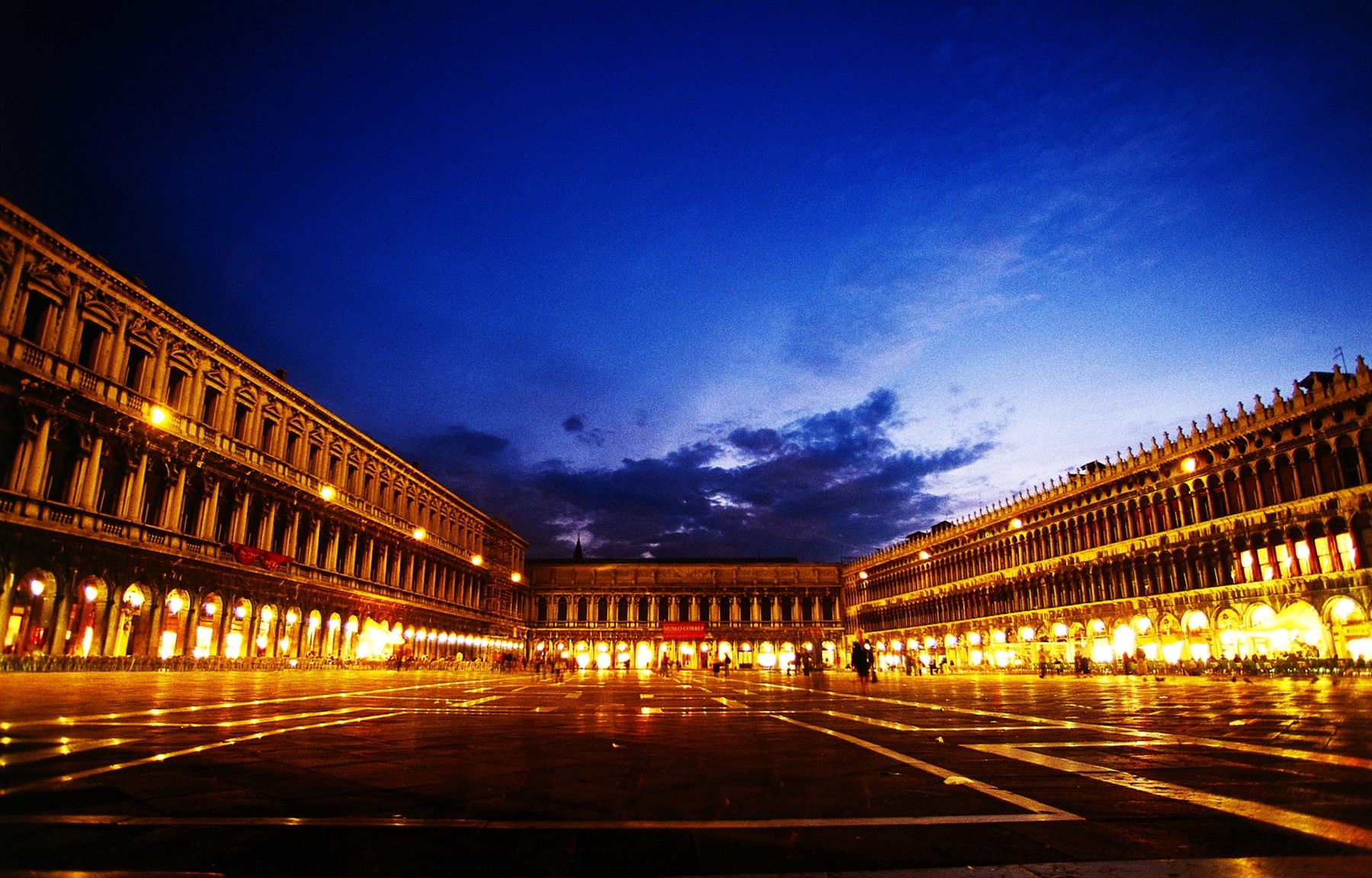 St. Mark’s Square and the Campanile in Venice, Italy